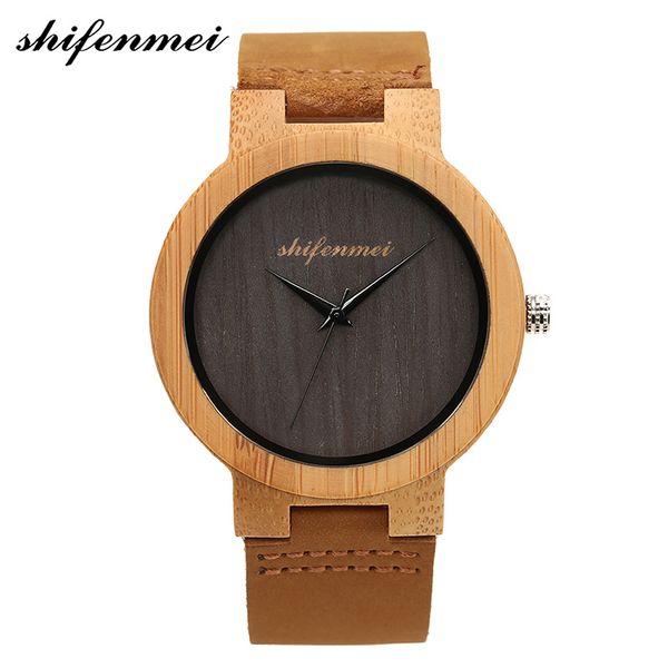 

shifenmei s2144 antique fashion simple quartz men watch women wristwatches leather boys watches erkek bracelet wristband, Slivery;brown