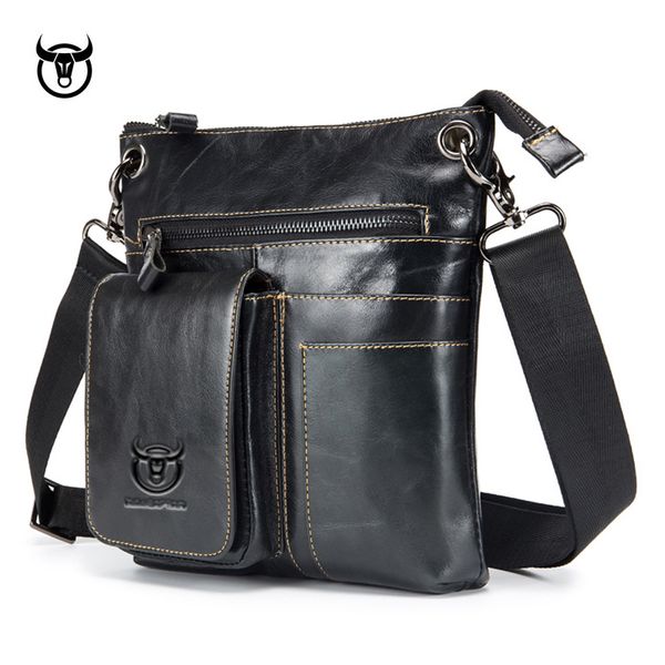 

genuine leather men's messenger bag fashion cow leather man bag vintage shoulder bags crossbody bags for male handbags