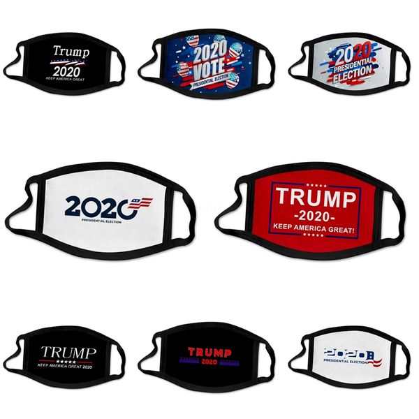 

leopard flag camouflage designer trump mask fashion washable reusable men women kid student custom design face mask #471, Black