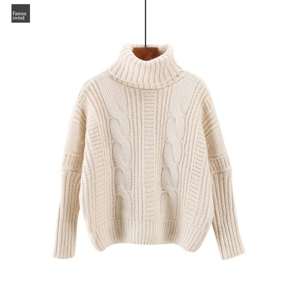 

свитер и пуловер для женщин падения перемычки водолазки толстых batwing рукава трикотаж женских зимние трикотажного, White;black