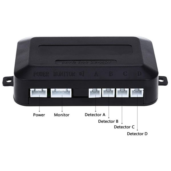 

car auto led parking sensor kit display 5 sensors for all cars reverse assistance backup radar monitor system backlight display