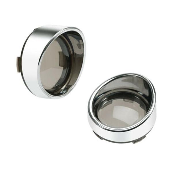 

exterior turn signal light 2pcs lens cover front/rear for road king