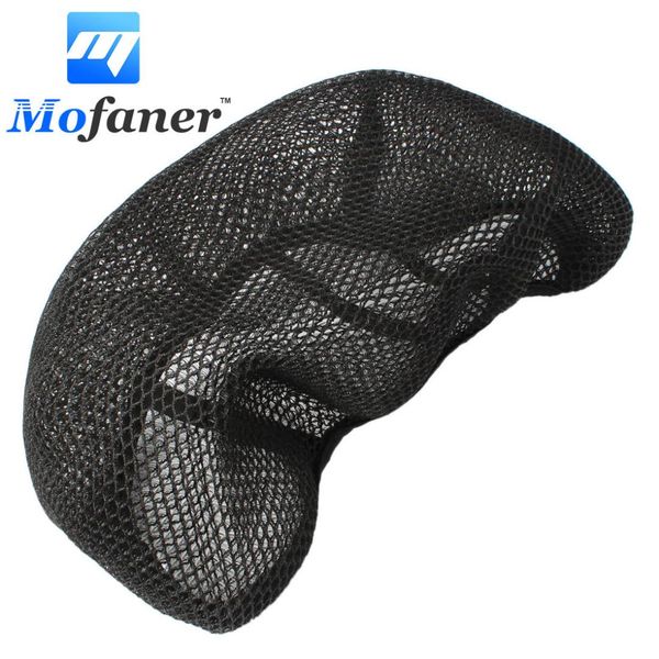 

3d black motorcycle scooter net seat cover breathable protector s m l xl xxl