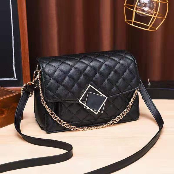

2019 woman bag cool season ma'am diagonal package single shoulder diamond lattice leisure time
