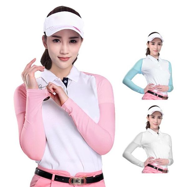 

women shawl cuff gloves golf shawl sleeves ice silk sunscreen sleeves outdoor summer uv protection clothing arm warmers, Black;gray