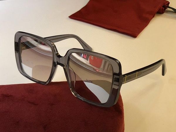 

0632 sunglasses women designer fashion oval summer style mixed color frame uv protection lens come with case 0632s, White;black