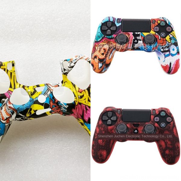 

zycat ps4 emsshipping soft silicone cover case protection skin sleeve for playstation 4 controller for camo gamepadfedex camouflage