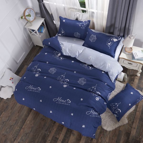 

комплект постельных принадлежностей наволочки 48x74cm печатный beding set полиэстер пододеяльник комплекты полный  king size