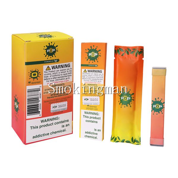 

Новый Код безопасности Новый пакет POP Одноразовые устройства Pod Starter Kit 280mAh Аккумулятор 1,2 мл Картридж Vape Пустой P Eon Posh бар