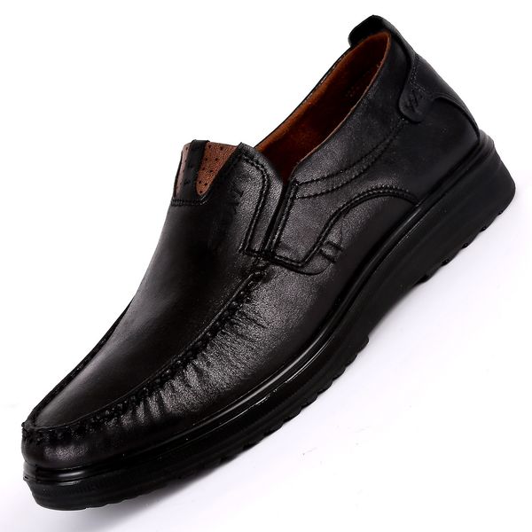 

big size men shoes large size 47 48 man loafer leisure men flats casual male footwear travel loafers zy444, Black