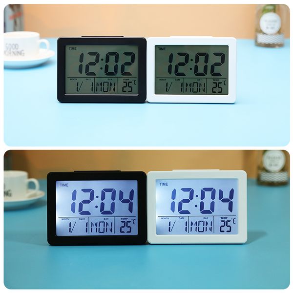 

digital alarm clock battery operated for kids and adults