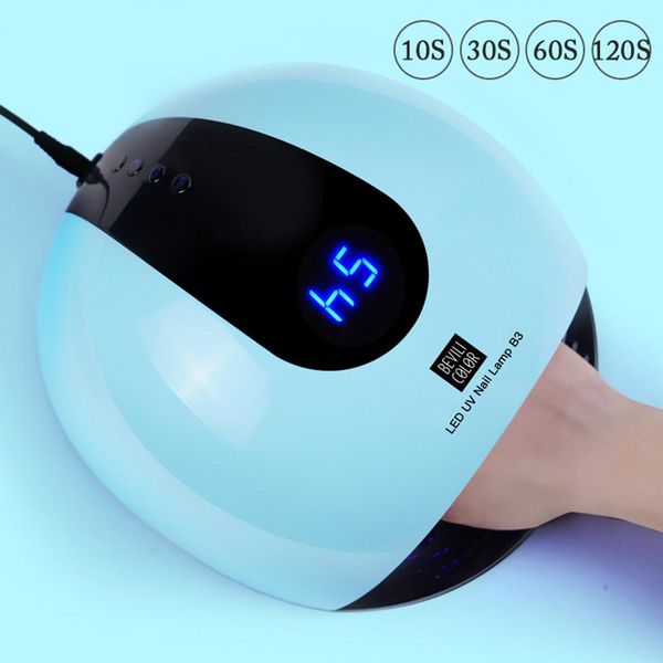 

80w high power professional uv led nail lamp nail dryer light uv led gel machine