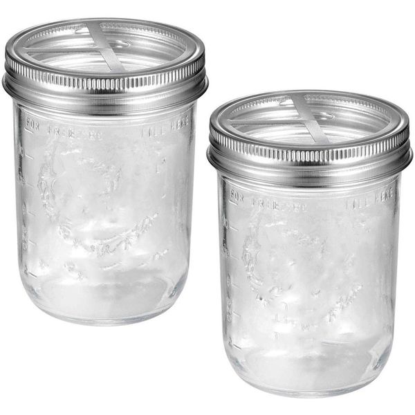 

4 шт mason jar подставка для зубных щеток крышки - нержавеющая из нержавеющей стали дом ванная прилавка decor - для широкогорлой болл mas ва
