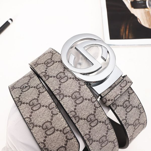 

belt men's leather smooth buckle casual fashion spirit guy hair stylist