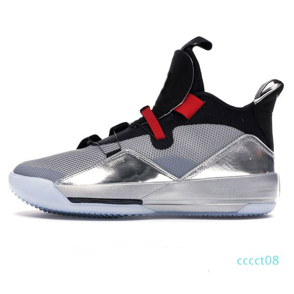 

jumpman 33 black university red pf xxxiii mens metallic silver black all star 33s travis scott championship mvp sport sneakers 7-12 ct08