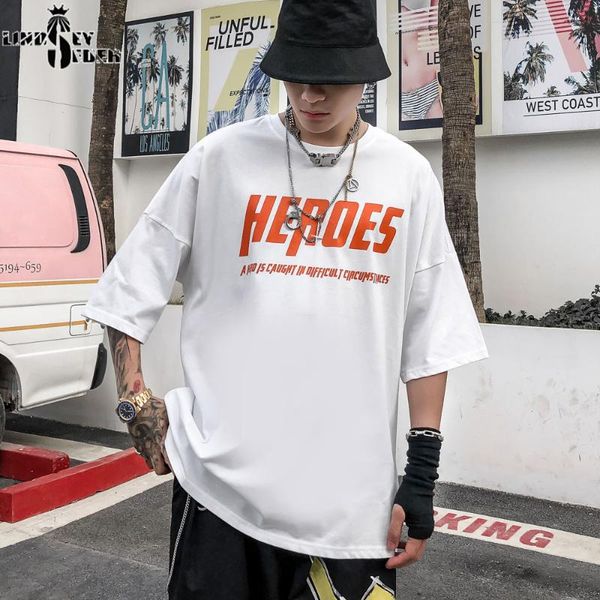 

men women men t-shirt harajuku street casual anime gintama cartoon print t-shirt short sleeve summer cotton hip hop, White;black