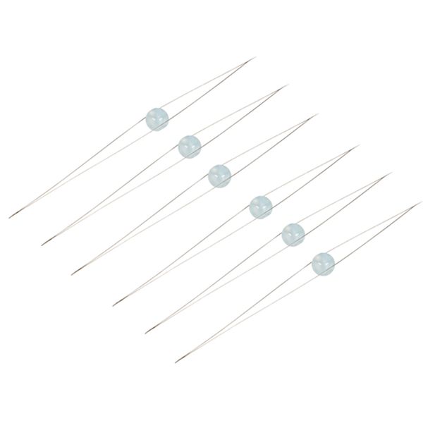

6pcs accessories jewelry making bracelet tools craft necklace stringing curved threading diy pearls big eye small beading needle
