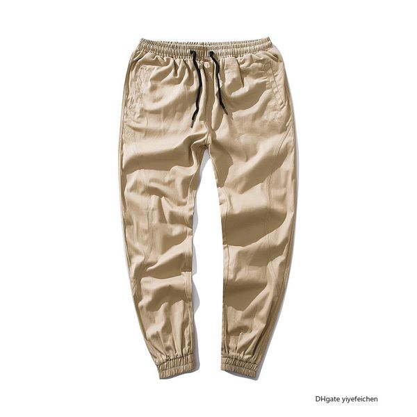 

mens designer pants khaki fashion new nor th leisure beam cloth trousers casual pants fp4 luxury sports pants classic new fashion, Black