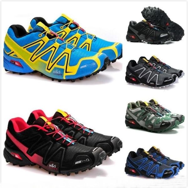 

2019 original speedcross 3 4 cs men running shoes black red men lightweight trainers waterproof jogging hiking outdoor shoes size 40-46