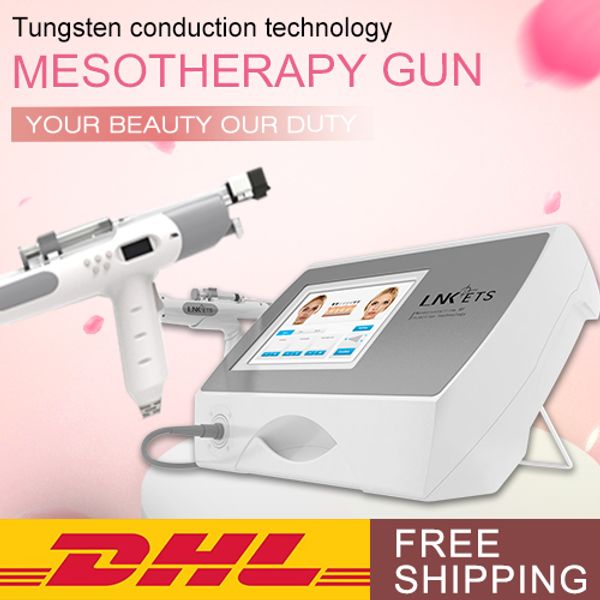 

injector portable pistor meso gun meso gun mesotherapy vital injector platelet rich plasma prp mesotherapy injection gun, Black;white