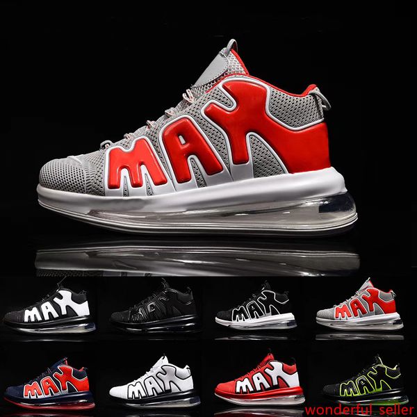 

new arrival cushion men running shoes green red triple black white orange outdoor sports mens trainers zapatos sneakers size 40-46