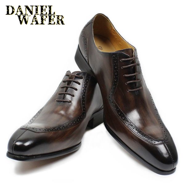 

luxury leather men shoes casual men office business wedding shoe coffee black lace-up buckle strap pointed loafers shoes for men cx200622