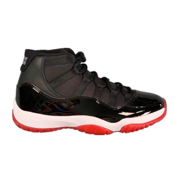 

11 bred real carbon fiber 11s basketball shoes factory version mens trainer 2019 new sneakers with box
