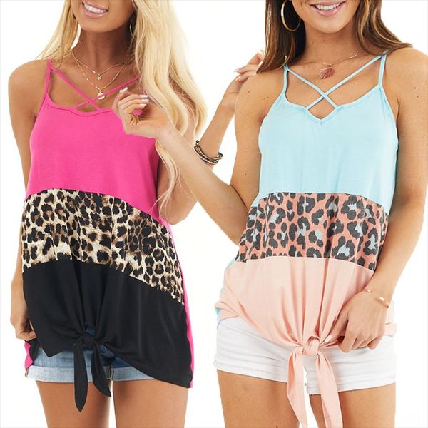 

2020 leopard print color zc02 2020 leopard print t-shirt vest color vest t-shirt zc02, White