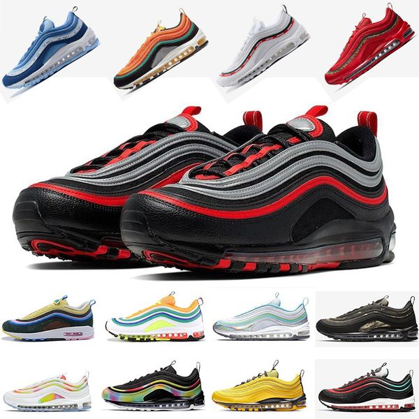 

new air 2020 running shoes gold black bullet realtree sunburst triple black team red undefeated undftd designer sports sneakers og trainers, White;red