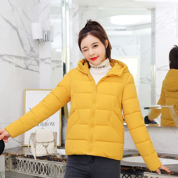 

winter jacket women 2020 latest cotton coat winter women plus size comfortable parka warm england style, Black