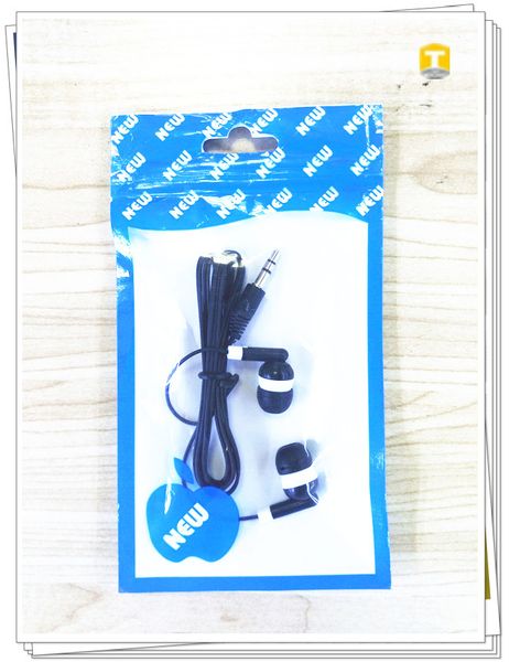 

headphone 3.5mm ear buds in-ear earphone mp3 phone gift earphone with package bag