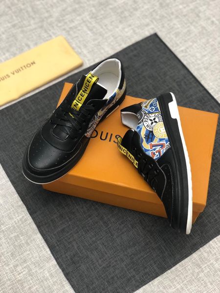 

r luxury leather casual sports men's shoes, fashionable run away sneakers, comfortable and breathable, size 38-45,ss