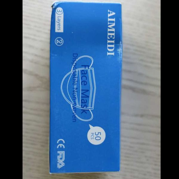

24h shipping 50pcs disposable face masks 3-layers ffp3 ffp2 kn95 mouth non woven anti-dust anti-bacterial earloops breathing safety masks 08