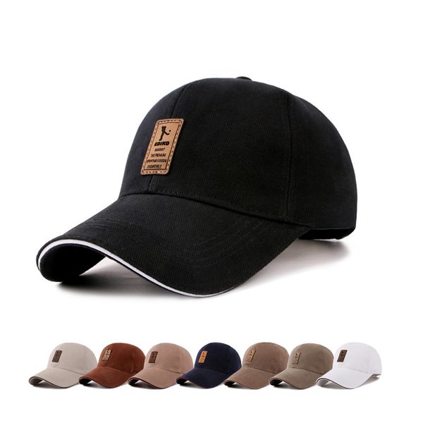 

vintage women letter men baseball cap retro adjustable travel snapback hat outdoor summer cotton casual sport hats bp3021, Black;white