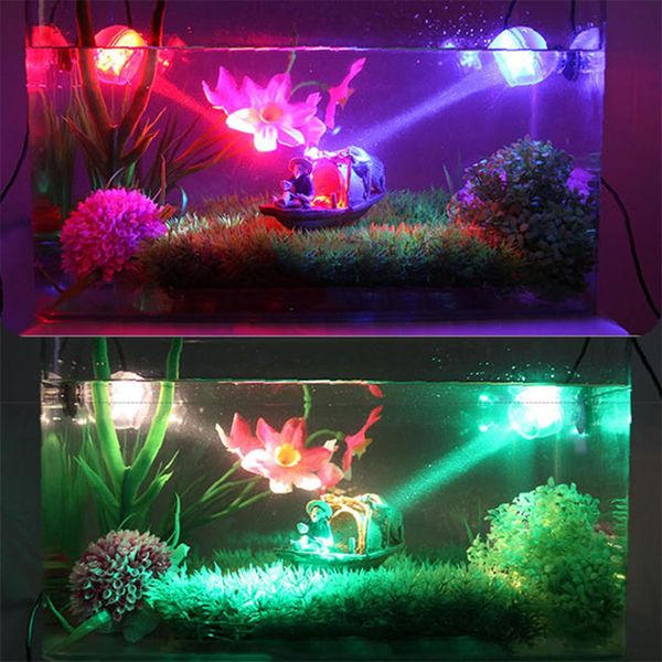 

kuulee led diving spotlight for aquarium fish tank decor lighting eu plug 110-240v