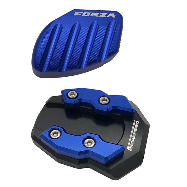 

2pcs for forza300 forza125 forza250 mf13 2018 2019 2020 kickstand foot rest foot side stand extension pads support plate