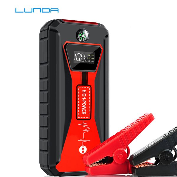

multifunction jump starter 88000mwh 12v portable car battery charger power bank starting device