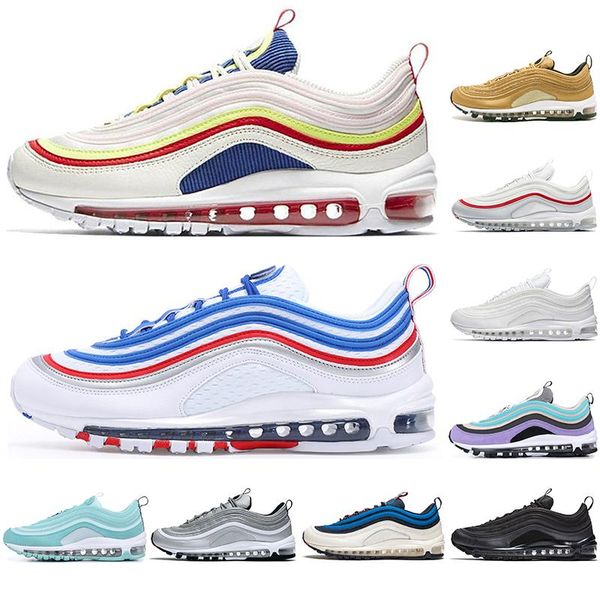 

fashion luxury designer sneakers men women running shoes balck metallic gold south beach prm yellow triple white mens trainers sports 36-45