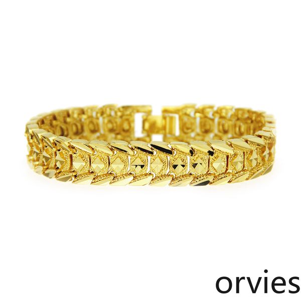 

men's european and american hip hop three dimensional diamond domineering jewelry nightclub street fashion accessories bracelet