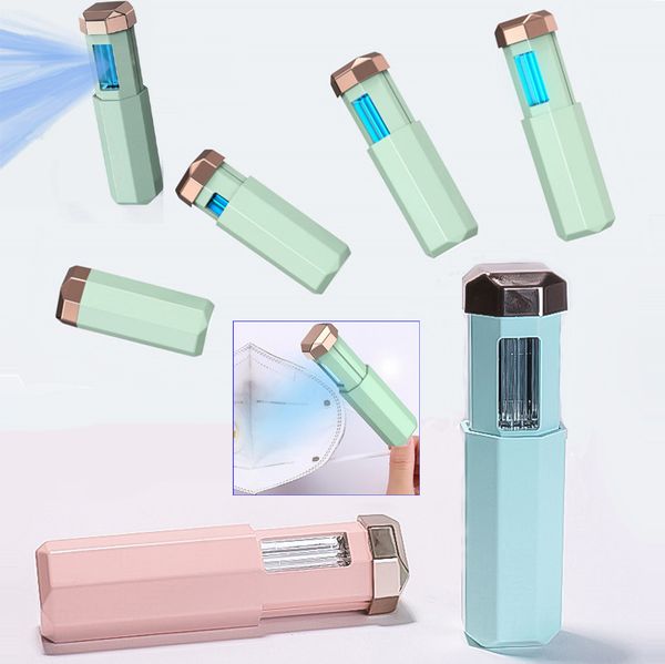 

Портативные помады стиль УФ стерилизационной лампа ручных дезинфицирующего Wand перезаряжаемой Дезинфекция свет Дезинфектор для домашнего офиса путешествия