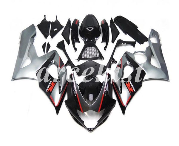 

4 бесплатные подарки новый abs для мотоциклов обтекатели комплект приспособленное для suzuki gsxr1000 gsxr1000 k5 2005 2006 05 06 кузовостро