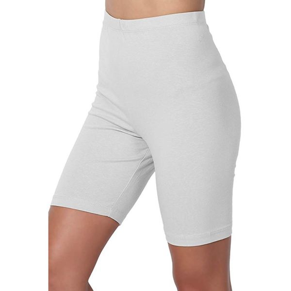 

women comfortable plus-size thigh slimmer slip shorts under pants leggings high-waisted denim shorts summer wear women clothes, Black