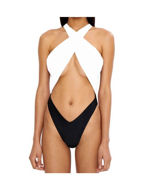 

бренд дизайнер купальник женская одежда новое лето one piece set sexy women бикини комплект бюстгальтер купальник купальный костюм купальник, White;black