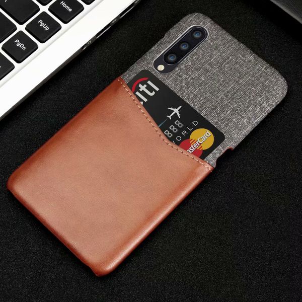 

for xiaomi mi 8 se case slim canvas leather wallet credit card holder pocket protective case cover for mi8 explorer