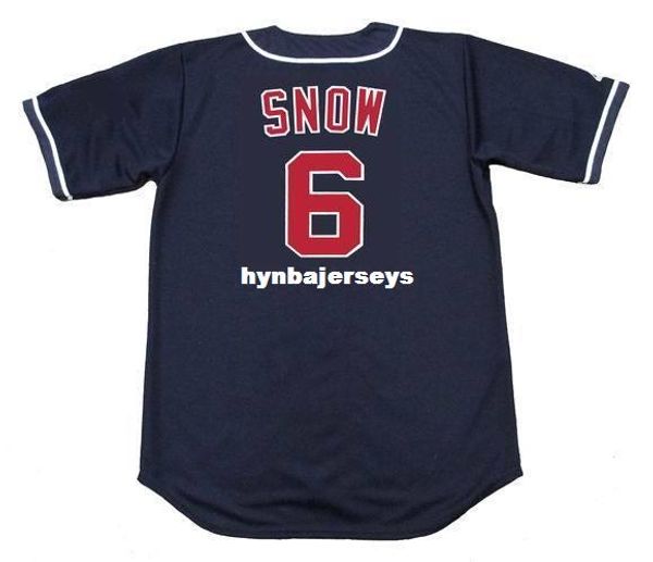 

custom j.t. snow california stitched 1995 majestic vintage baseball jersey retro mens jerseys shirt, Blue;black