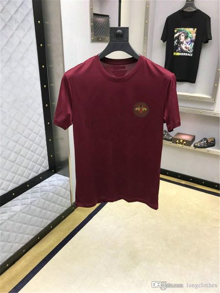 

2020 summer mens designer t shirts for men tiger box logo embroidery men t shirt clothing brand short sleeve tshirt women m-3xl, White;black