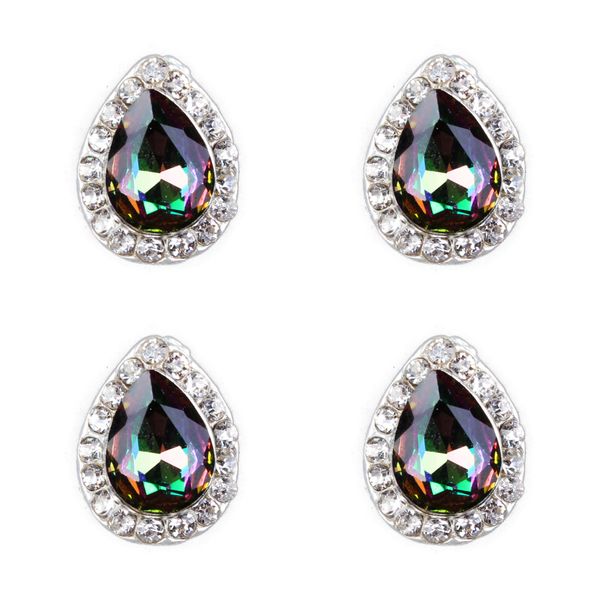 

10pcs crystal rhinestone 3d nail art charms decorations manicure glitters