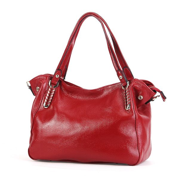 

spring/summer 2019 new women's bag leather fashion women's handbag one shoulder tilt