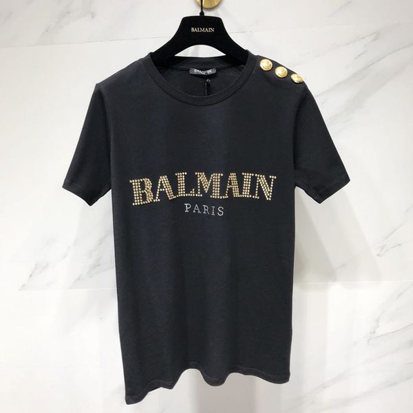 

Balmain women t hirt women hirt top luxury women de igner clothing tee ize xl