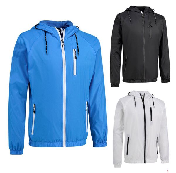 

2020 new fashion men windbreaker jackets thin brand designer jacket coat outdoor sports plus size hooded clothing xl-5xl 188062602, Black;brown